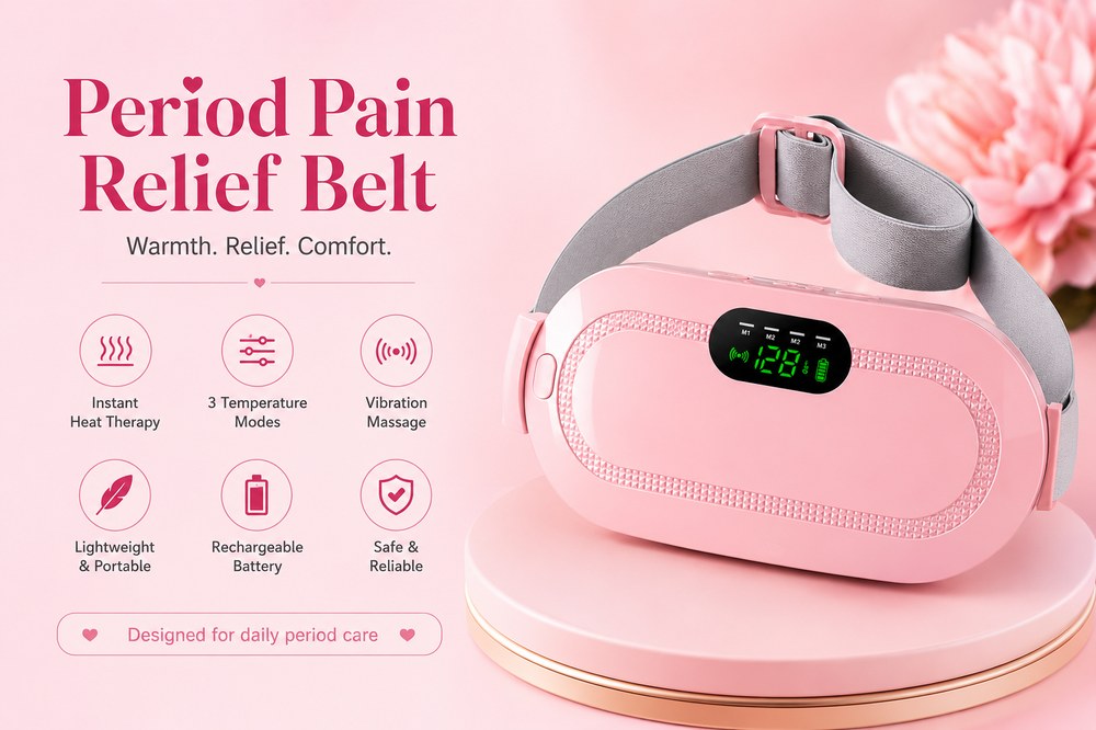 Mini Miracle Cordless Heat & Massage Relief Belt &ndash; Key benefits